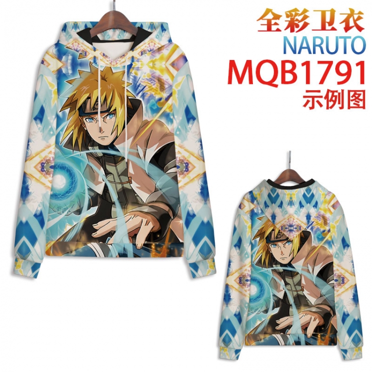 Naruto Full Color Patch pocket Sweatshirt Hoodie 8 sizes from  XS to XXXXL MQB1791