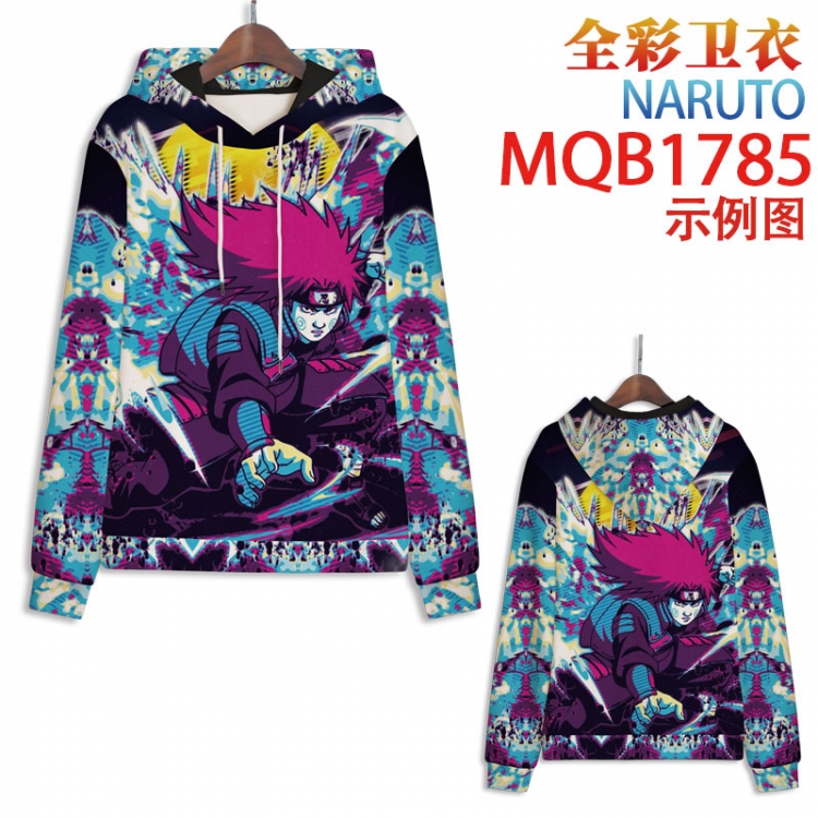 Naruto Full Color Patch pocket Sweatshirt Hoodie 8 sizes from  XS to XXXXL MQB1785