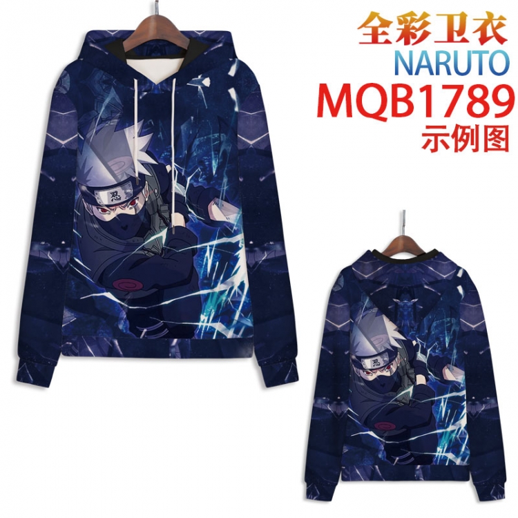 Naruto Full Color Patch pocket Sweatshirt Hoodie 8 sizes from  XS to XXXXL MQB1789