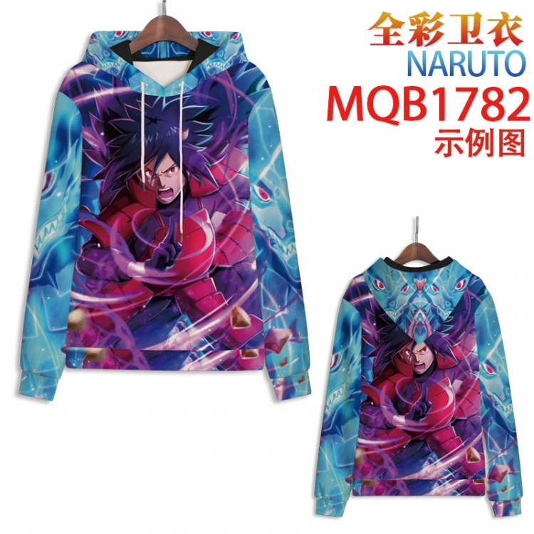 Naruto Full Color Patch pocket Sweatshirt Hoodie 8 sizes from  XS to XXXXL  MQB1782