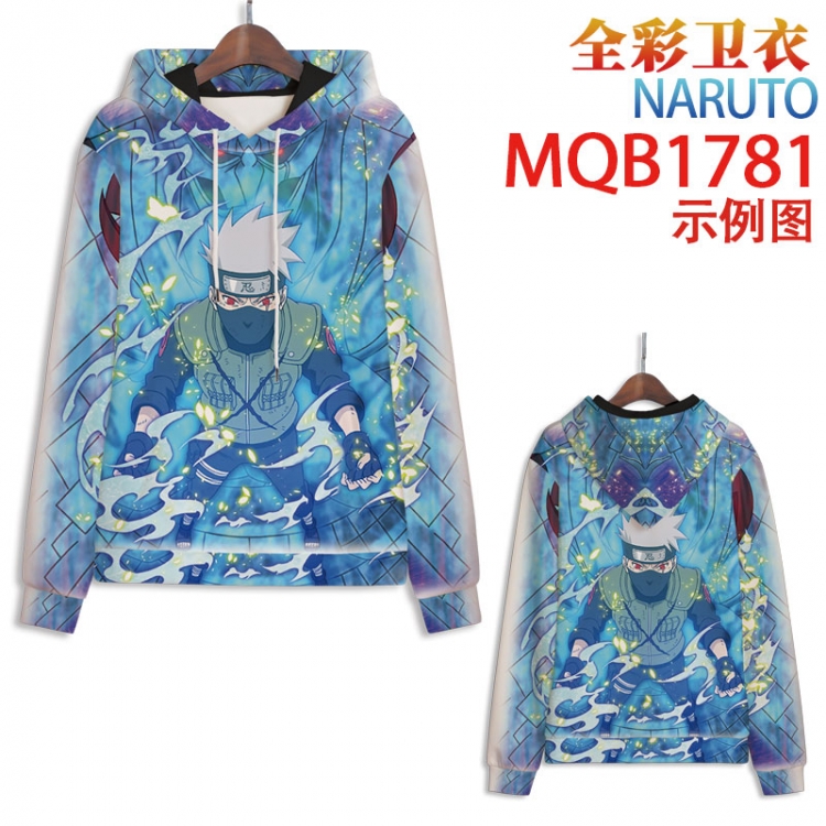 Naruto Full Color Patch pocket Sweatshirt Hoodie 8 sizes from  XS to XXXXL  MQB1781