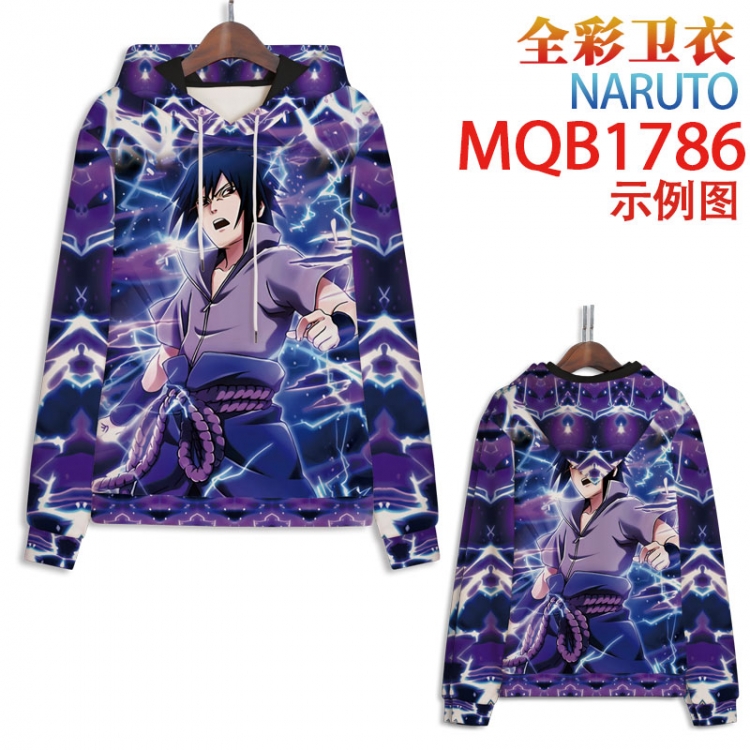 Naruto Full Color Patch pocket Sweatshirt Hoodie 8 sizes from  XS to XXXXL  MQB1786