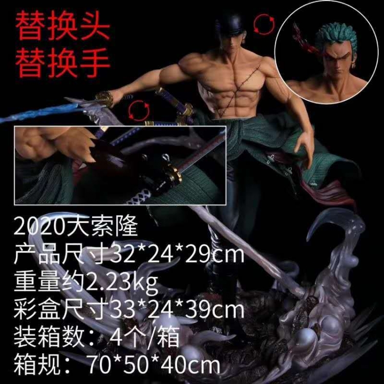 One Piece Android Boxed Figure Decoration Model 29CM