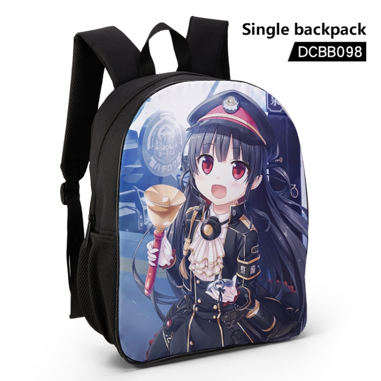 Pure Station Anime waterproof single-deck backpack 28.5X13X37CM DCBB098