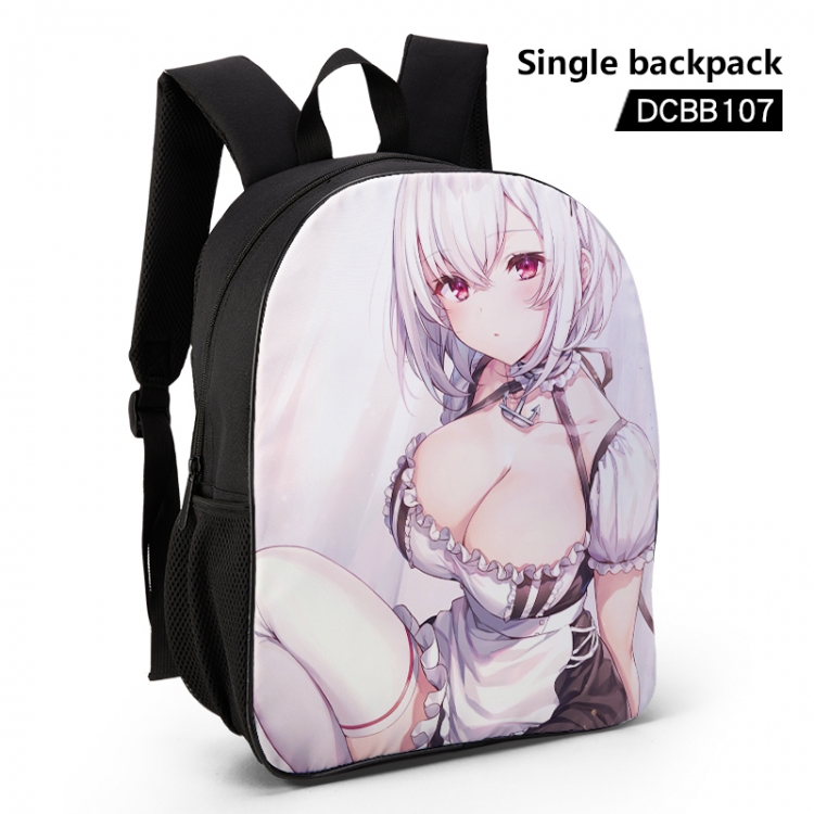 Azur Lane Anime waterproof single-deck backpack 28.5X13X37CM DCBB107