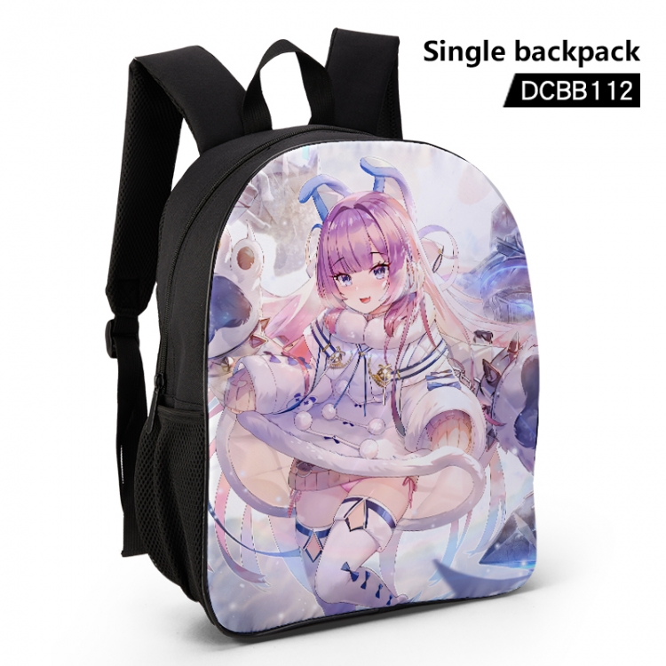Azur Lane Anime waterproof single-deck backpack 28.5X13X37CM DCBB112