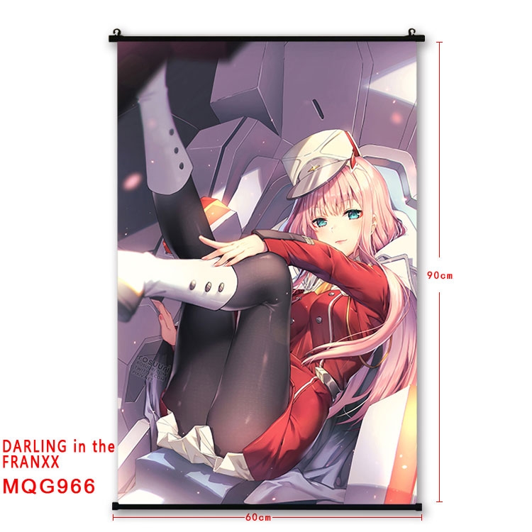 DARLING in the FRANX plastic pole cloth painting Wall Scroll 60X90CM  MQG966