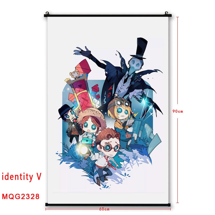 Identity V Anime plastic pole cloth painting Wall Scroll 60X90CM MQG2328