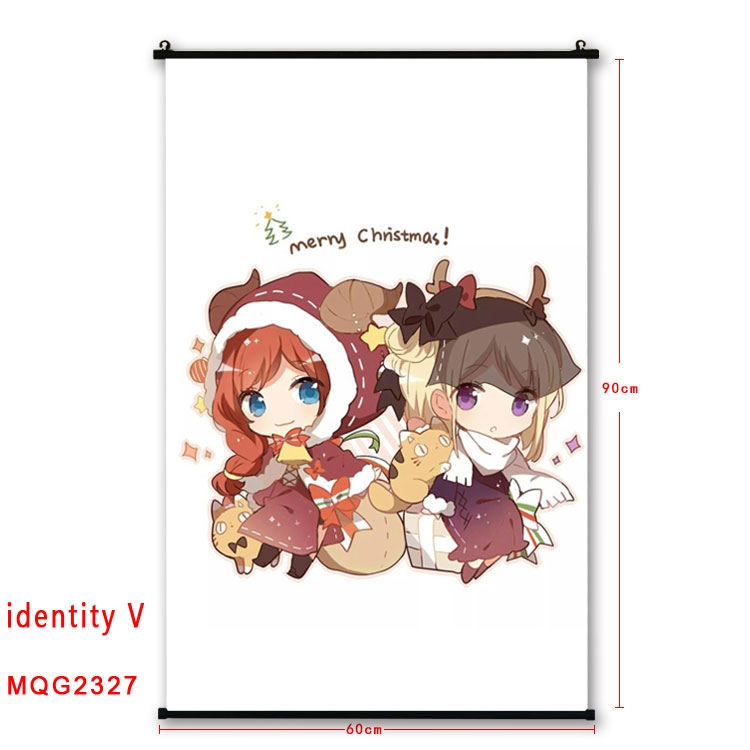 Identity V Anime plastic pole cloth painting Wall Scroll 60X90CM MQG2327