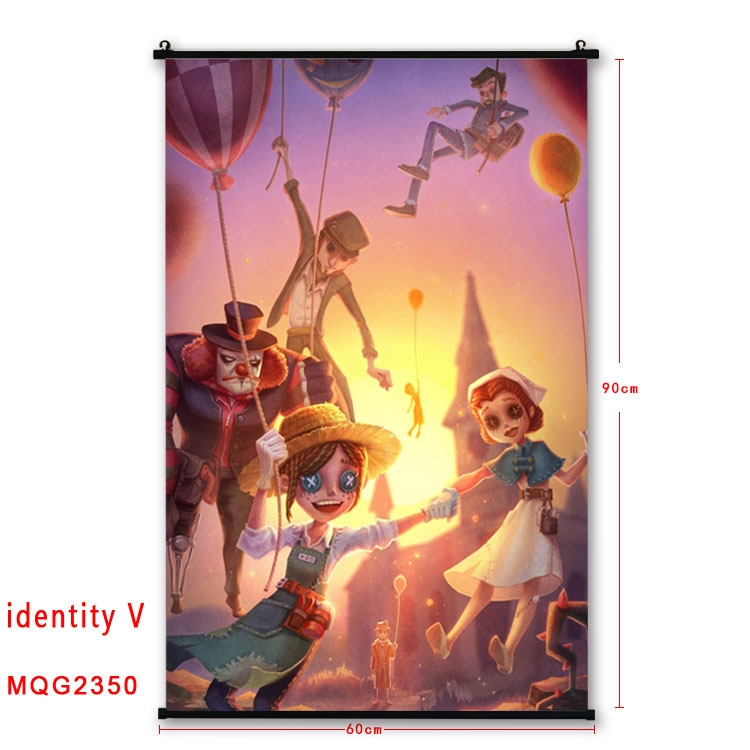 Identity V Anime plastic pole cloth painting Wall Scroll 60X90CM MQG2350