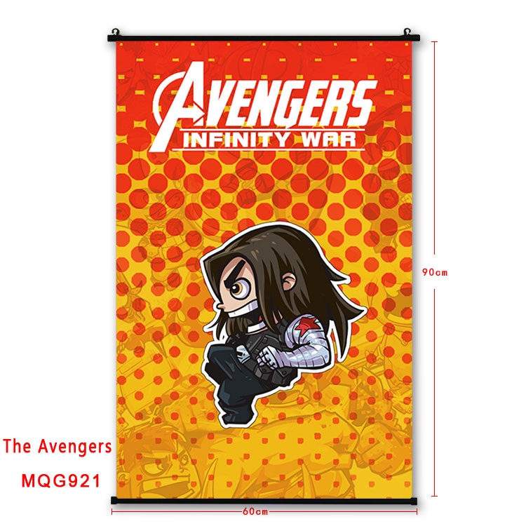 The avengers allianc Anime plastic pole cloth painting Wall Scroll 60X90CM MQG921