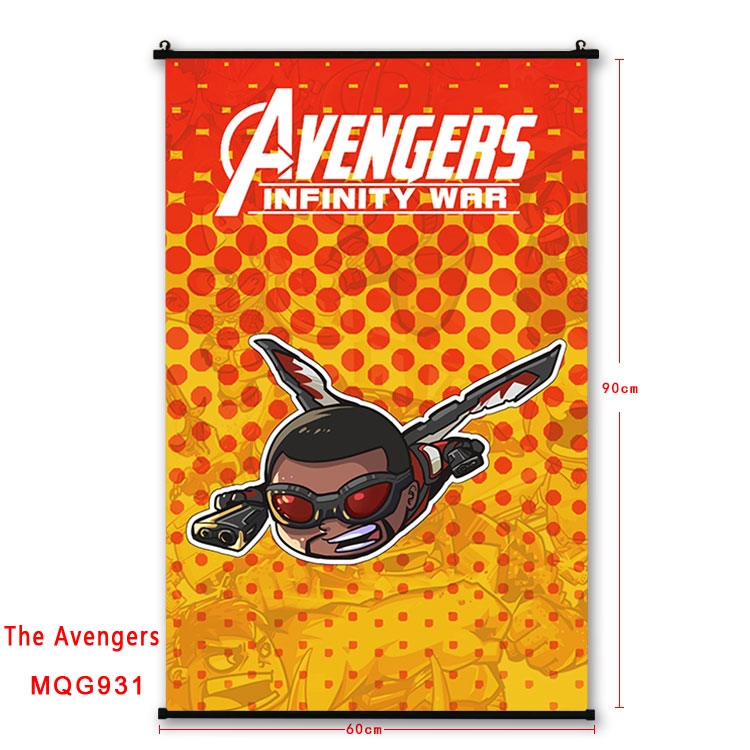 The avengers allianc Anime plastic pole cloth painting Wall Scroll 60X90CM MQG931