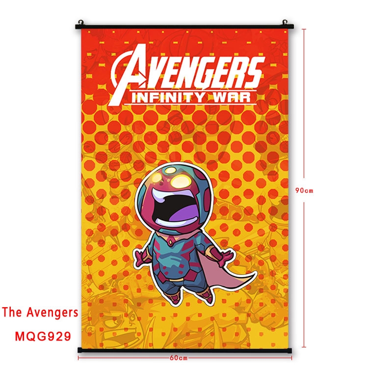 The avengers allianc Anime plastic pole cloth painting Wall Scroll 60X90CM MQG929  MQG929
