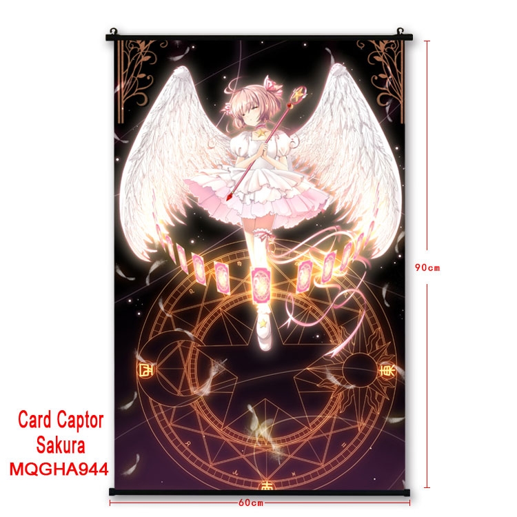 Card Captor Sakura  Anime plastic pole cloth painting Wall Scroll 60X90CM MQGHA944