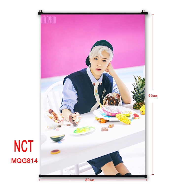 NCT  Music  plastic pole cloth painting Wall Scroll 60X90CM MQG814