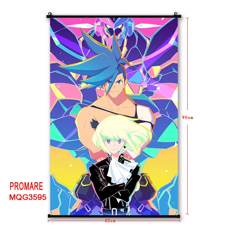 Promare Anime plastic pole cloth painting Wall Scroll 60X90CM Promare Anime plastic pole cloth painting Wall Scroll 60X9