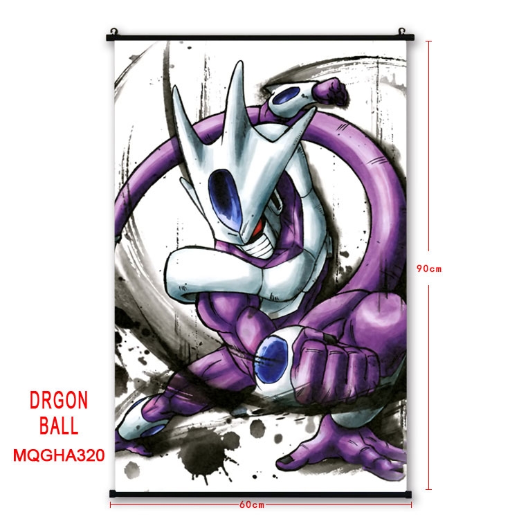 DRAGON BALL Anime plastic pole cloth painting Wall Scroll 60X90CM MQGHA320