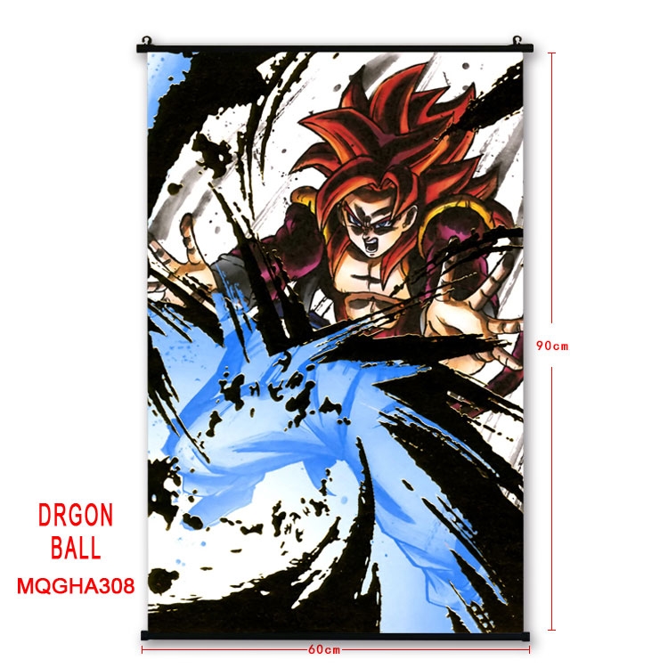 DRAGON BALL Anime plastic pole cloth painting Wall Scroll 60X90CM MQGHA308
