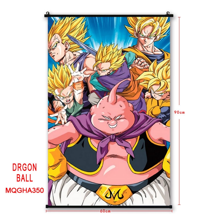 DRAGON BALL Anime plastic pole cloth painting Wall Scroll 60X90CM MQGHA350