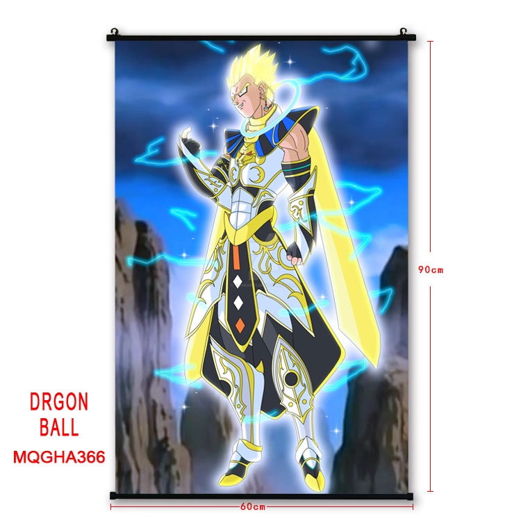 DRAGON BALL Anime plastic pole cloth painting Wall Scroll 60X90CM MQGHA366