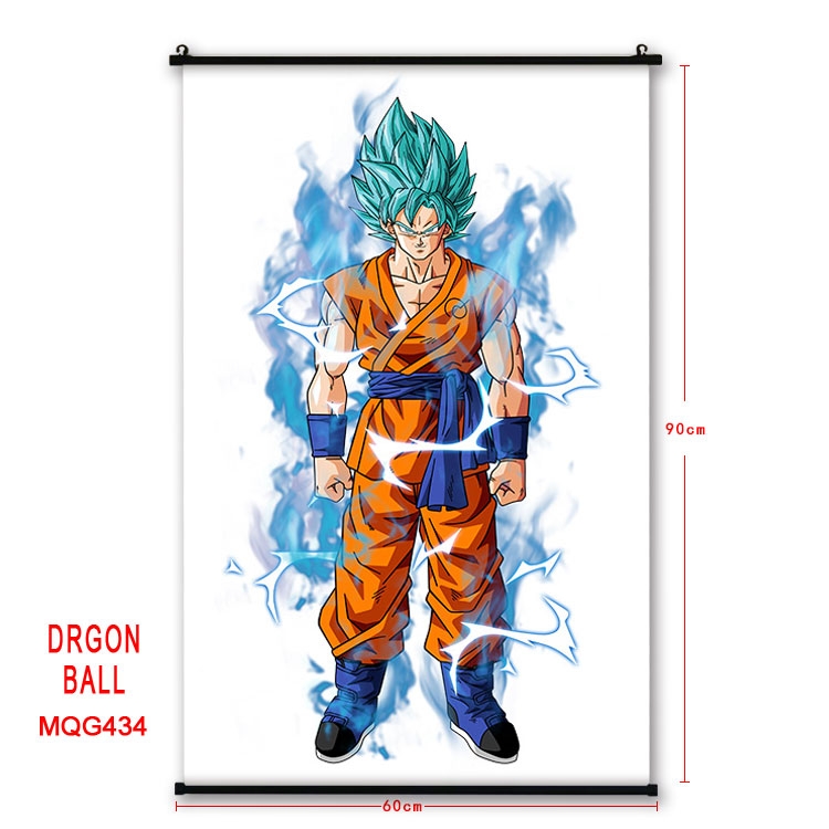 DRAGON BALL Anime plastic pole cloth painting Wall Scroll 60X90CM MQG434