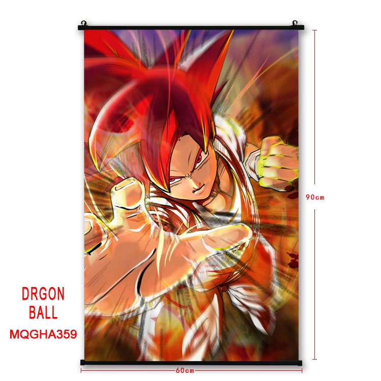 DRAGON BALL  Anime plastic pole cloth painting Wall Scroll 60X90CM MQGHA359