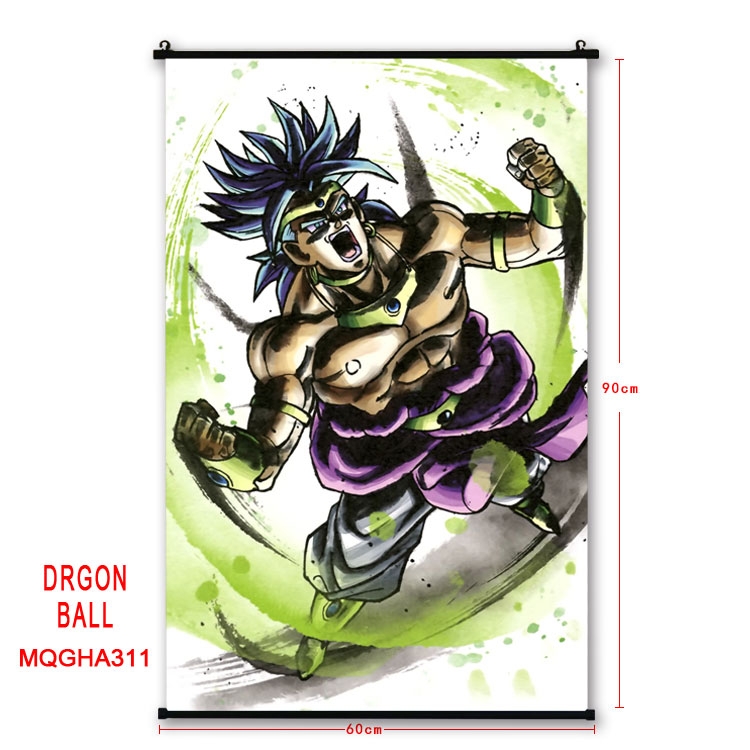 DRAGON BALL Anime plastic pole cloth painting Wall Scroll 60X90CM MQGHA311