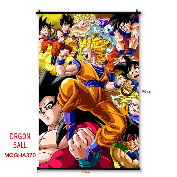 DRAGON BALL Anime plastic pole cloth painting Wall Scroll 60X90CM MQGHA370