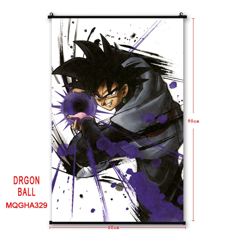 DRAGON BALL Anime plastic pole cloth painting Wall Scroll 60X90CM MQGHA329