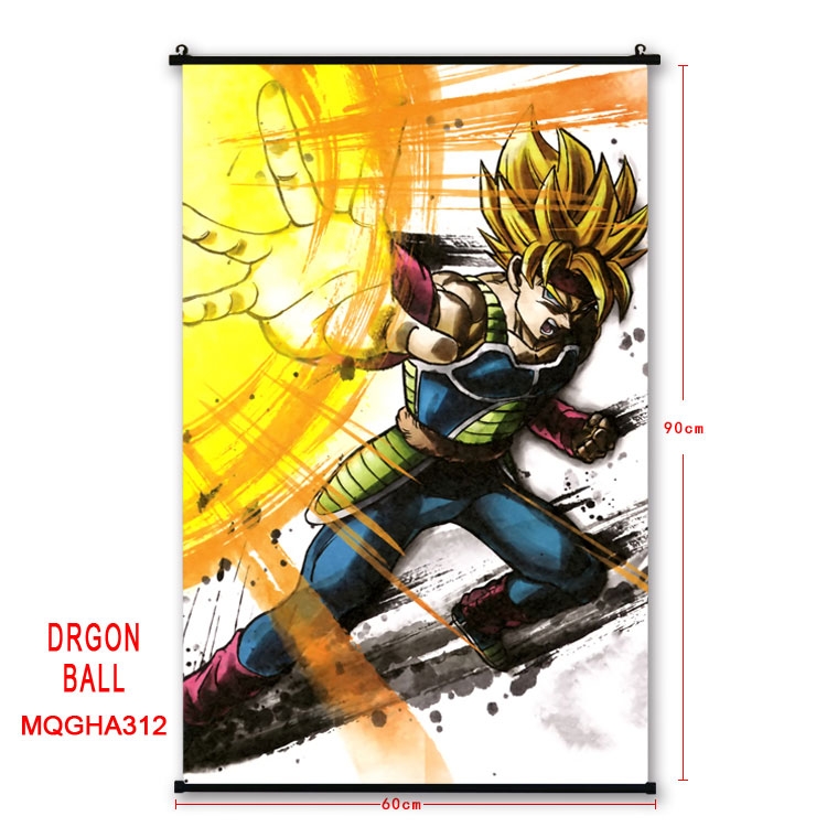 DRAGON BALL Anime plastic pole cloth painting Wall Scroll 60X90CM MQGHA312