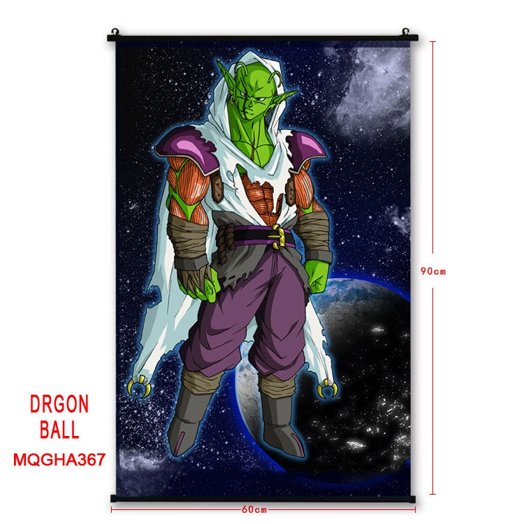 DRAGON BALL Anime plastic pole cloth painting Wall Scroll 60X90CM MQGHA367