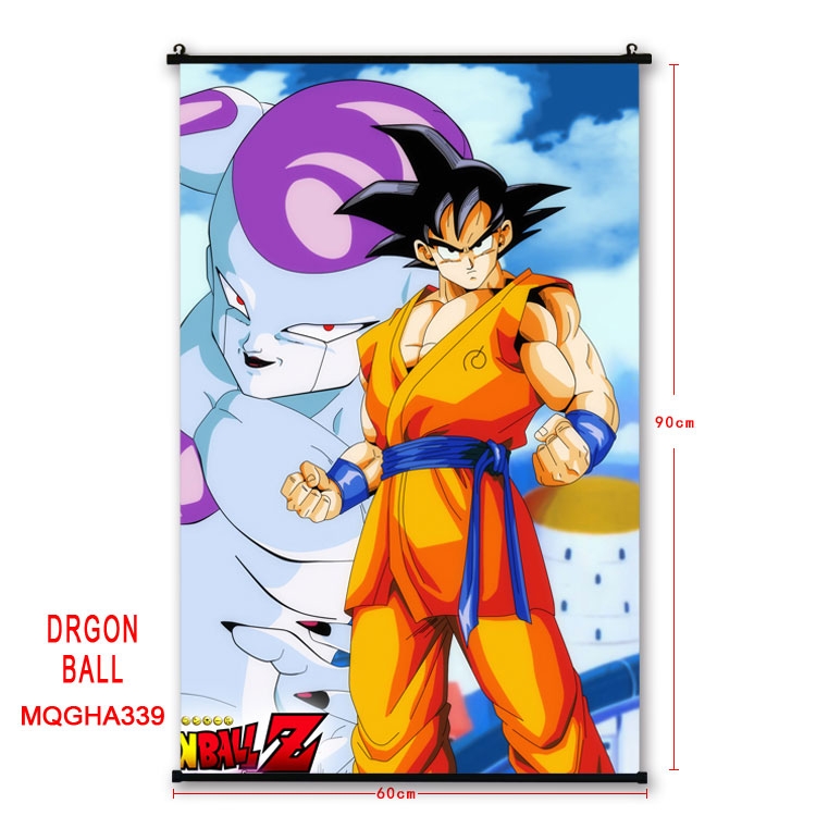 DRAGON BALL Anime plastic pole cloth painting Wall Scroll 60X90CM MQGHA339