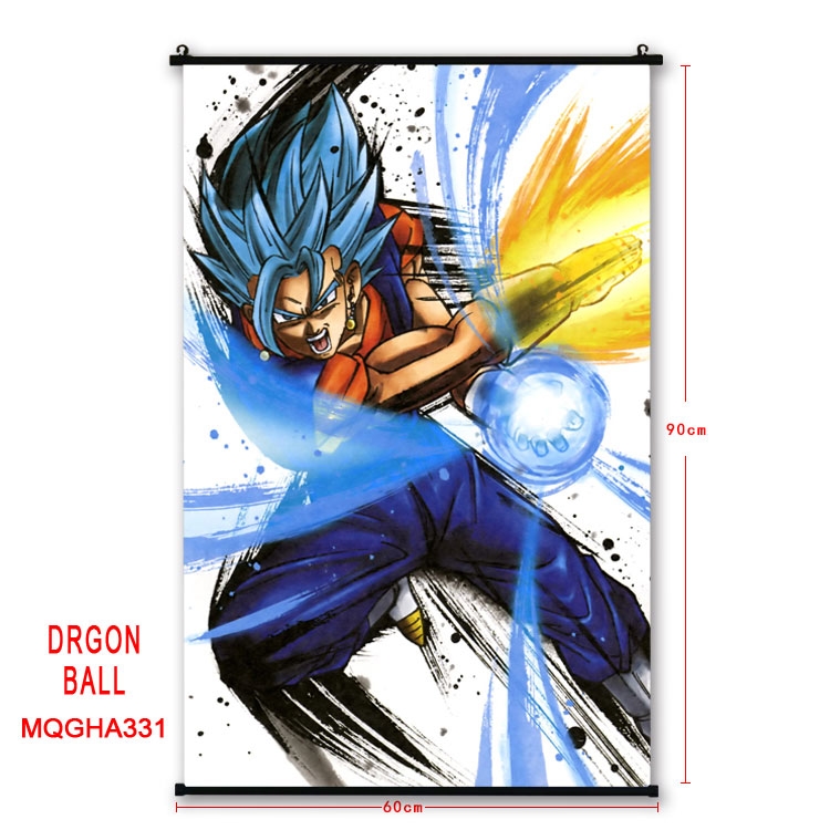 DRAGON BALL Anime plastic pole cloth painting Wall Scroll 60X90CM MQGHA331