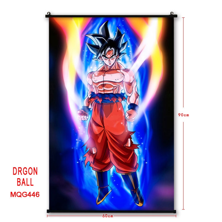 DRAGON BALL Anime plastic pole cloth painting Wall Scroll 60X90CM MQG446