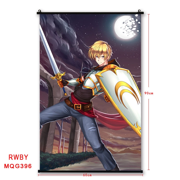 RWBY Anime plastic pole cloth painting Wall Scroll 60X90CM MQG396