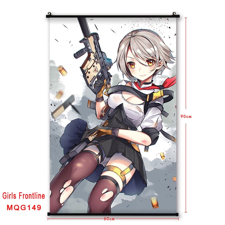 Girls Frontline Anime plastic pole cloth painting Wall Scroll 60X90CM  MQG149