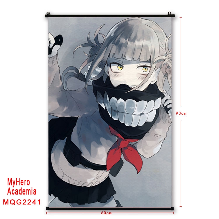 My Hero Academia Anime plastic pole cloth painting Wall Scroll 60X90CM  MQG2241