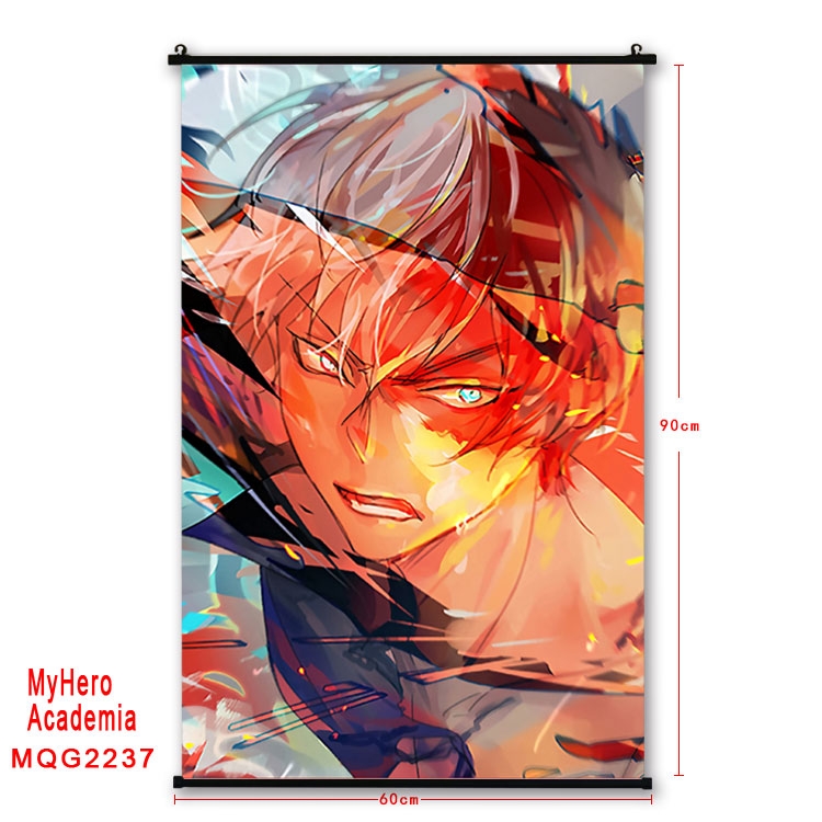 My Hero Academia Anime plastic pole cloth painting Wall Scroll 60X90CM  MQG2237