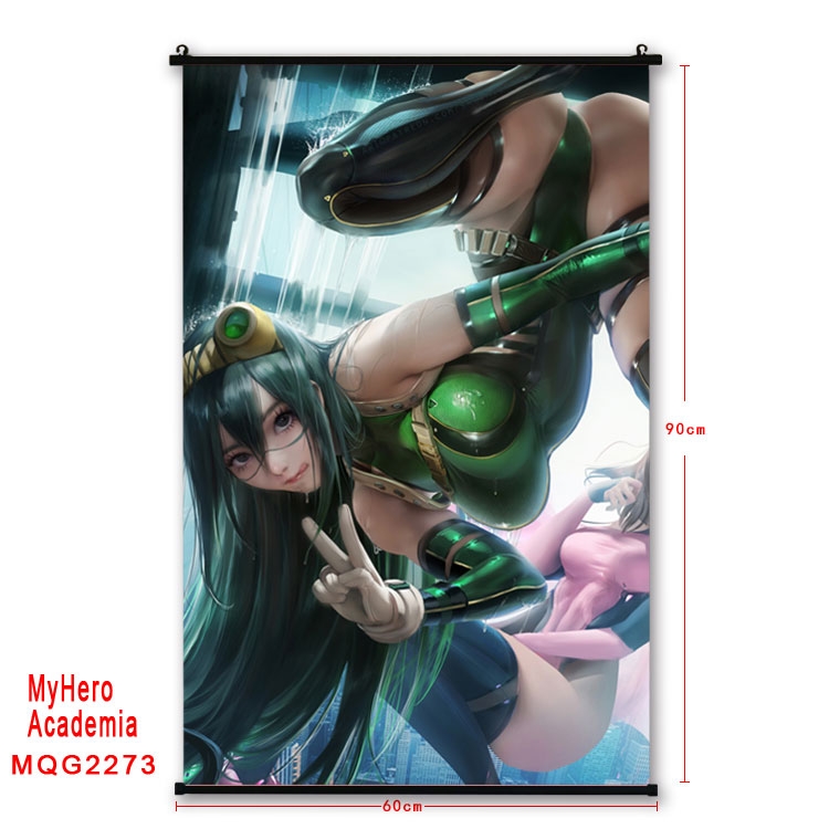 My Hero Academia Anime plastic pole cloth painting Wall Scroll 60X90CM  MQG2273