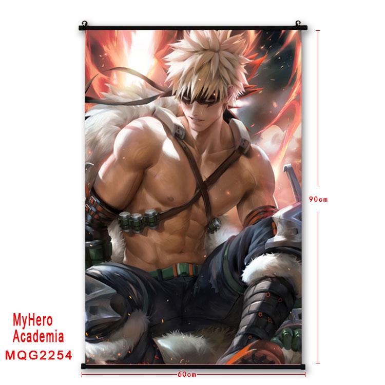 My Hero Academia Anime plastic pole cloth painting Wall Scroll 60X90CM  MQG2254