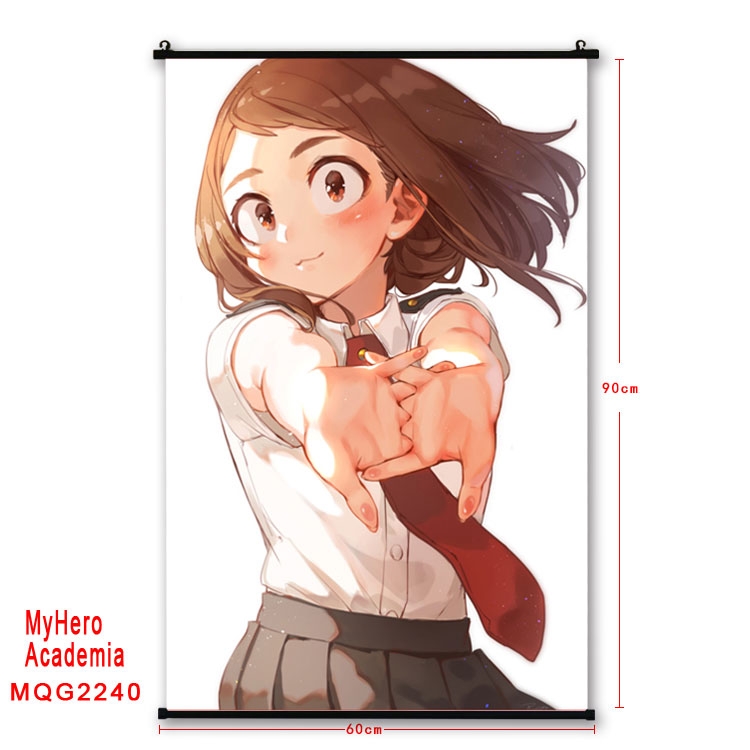 My Hero Academia Anime plastic pole cloth painting Wall Scroll 60X90CM  MQG2240