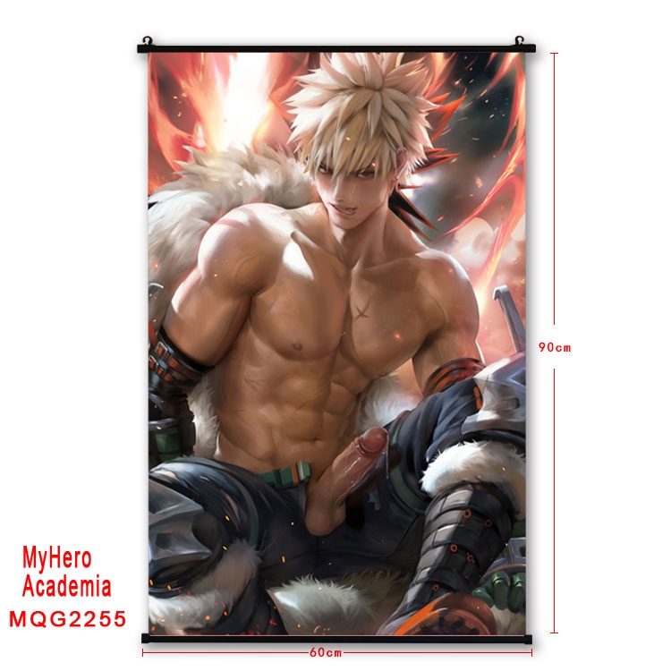 My Hero Academia Anime plastic pole cloth painting Wall Scroll 60X90CM  MQG2255