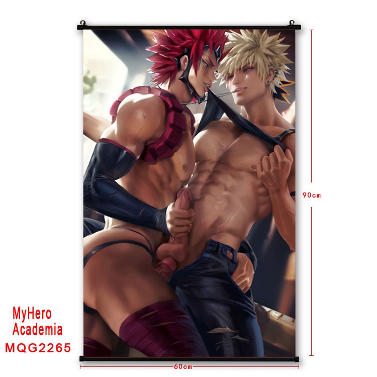 My Hero Academia Anime plastic pole cloth painting Wall Scroll 60X90CM  MQG2265