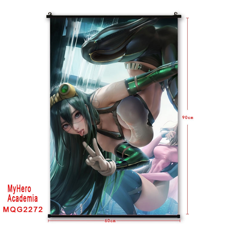 My Hero Academia Anime plastic pole cloth painting Wall Scroll 60X90CM  MQG2272