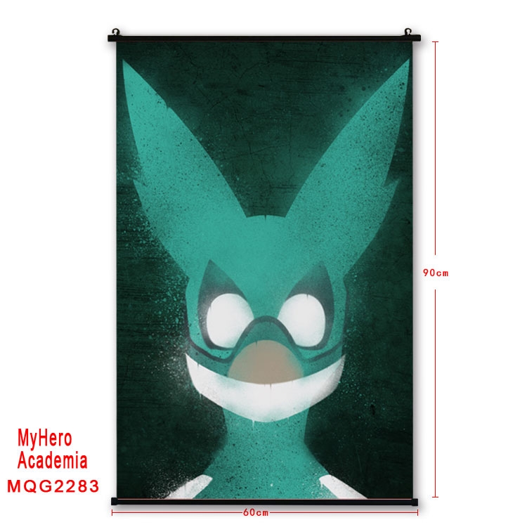 My Hero Academia Anime plastic pole cloth painting Wall Scroll 60X90CM  MQG2283