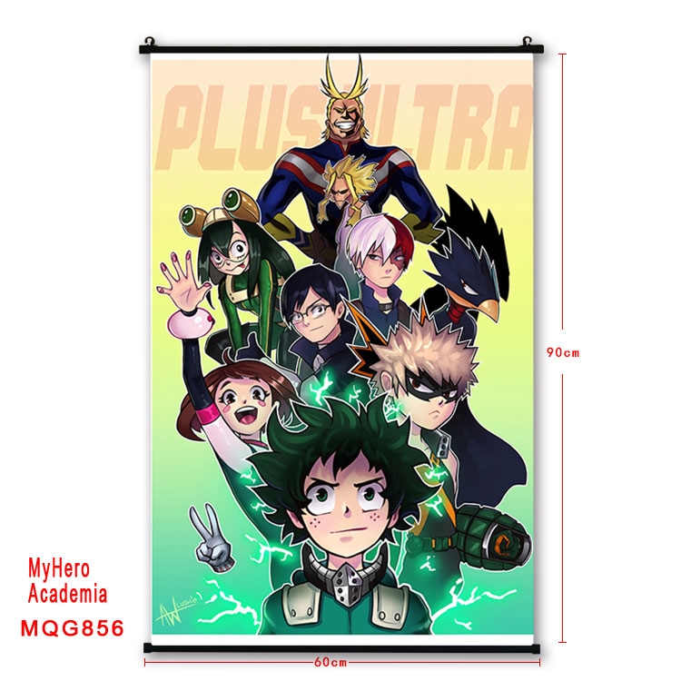 My Hero Academia Anime plastic pole cloth painting Wall Scroll 60X90CM  MQG856