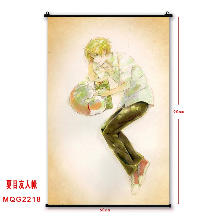 Natsume Yuujinchou Anime plastic pole cloth painting Wall Scroll 60X90CM  MQG2218