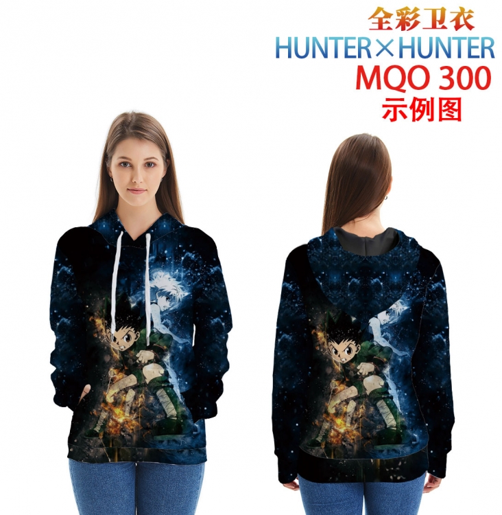   HunterXHunter Full Color Patch pocket Sweatshirt Hoodie  9 sizes from XXS to XXXXL  MQO300