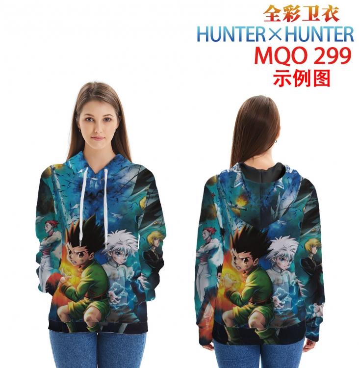   HunterXHunter Full Color Patch pocket Sweatshirt Hoodie  9 sizes from XXS to XXXXL  MQO299