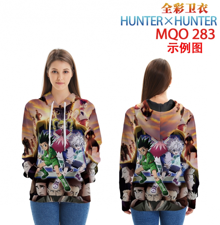   HunterXHunter Full Color Patch pocket Sweatshirt Hoodie  9 sizes from XXS to XXXXL  MQO283